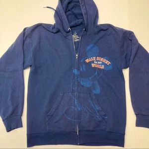 Disneyland Resorts “Walt Disney World” Zip Up Hoodie - Size M